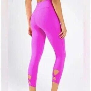 Free People Movement Pink Leggings Women Size Medium